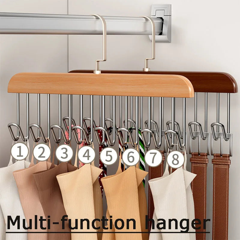 Sikunuo | Multi-Hook Space Saver Clothes Organizer Rack