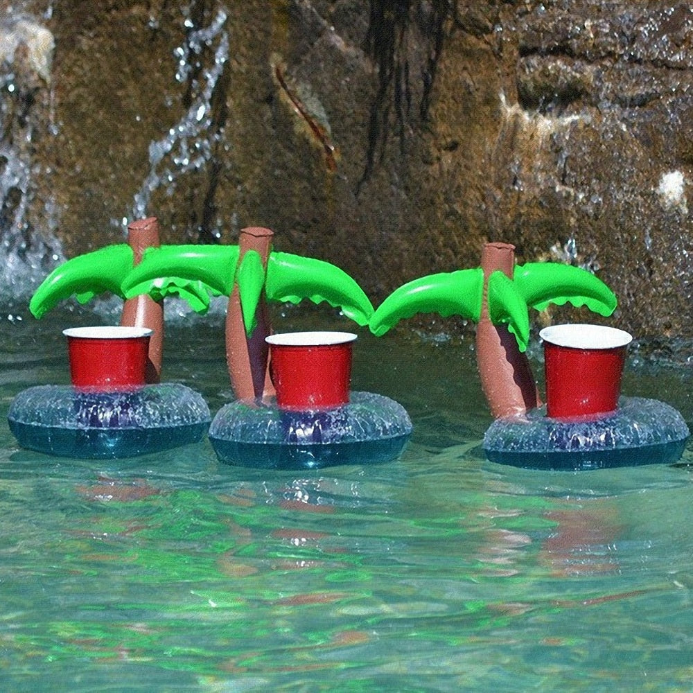 Sikunuo | Inflatable Cherry Floating Pool Cup Holder