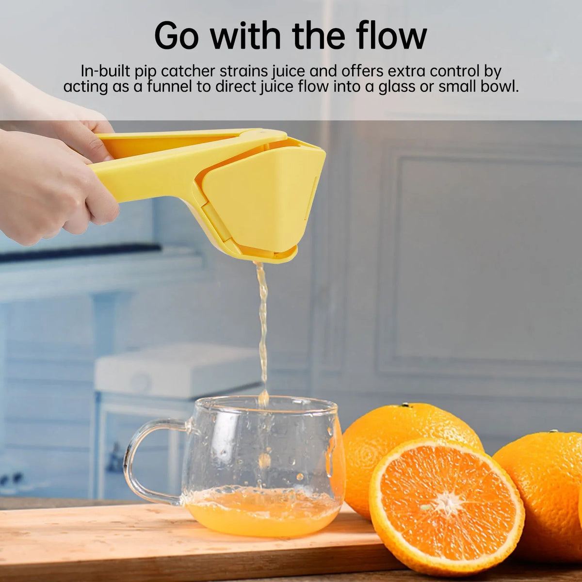 Sikunuo | Natural Hand Press Fruit Squeezer Tool