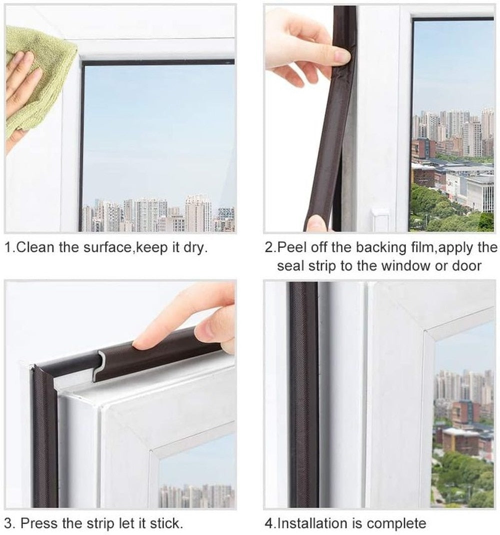 Sikunuo | Soundproof Window Sealing Strip Foam