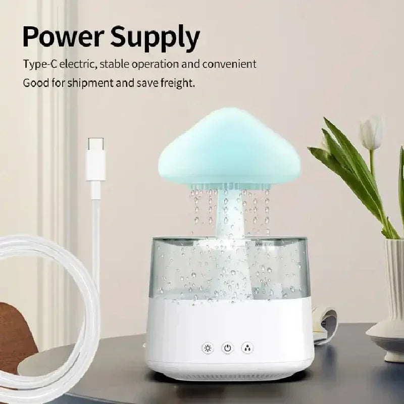 Sikunuo | Cloud Rain Forest Aromatherapy Humidifier Lamp