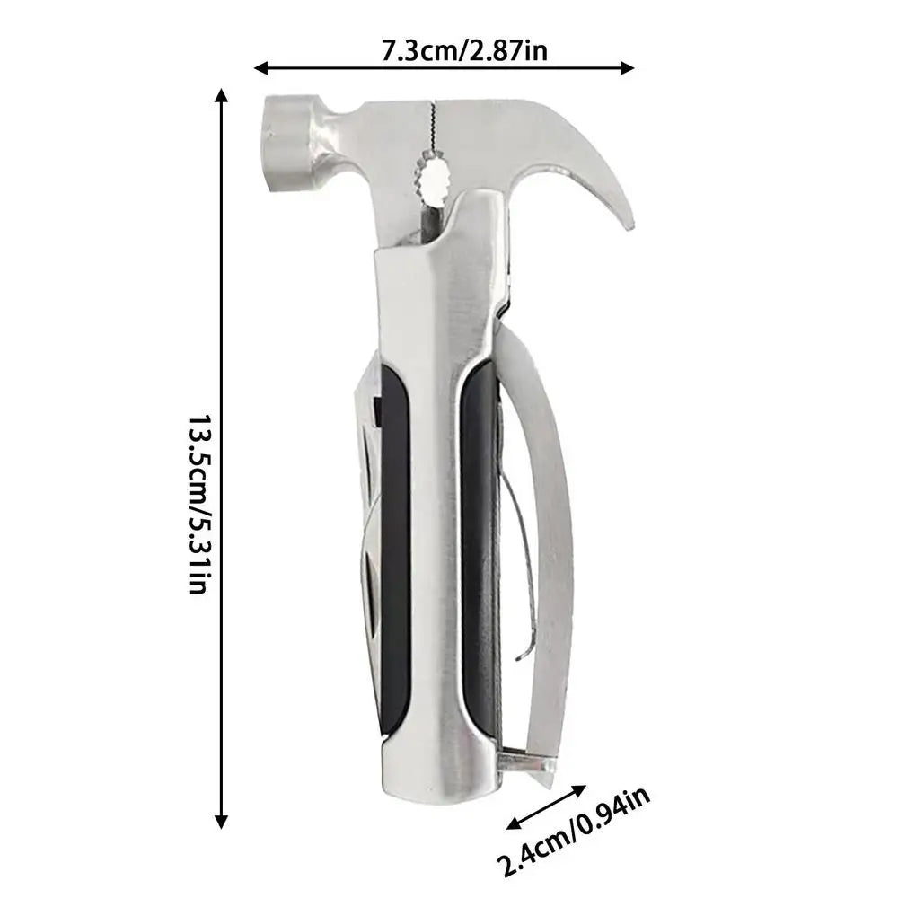 Sikunuo | 10in1 Portable Pro Camping Hammer Tool