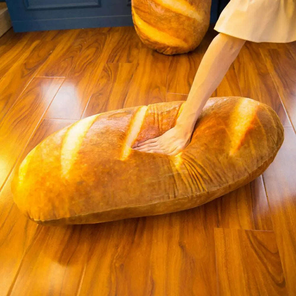 Sikunuo | Large Bread Soft Washable Plush Pillow