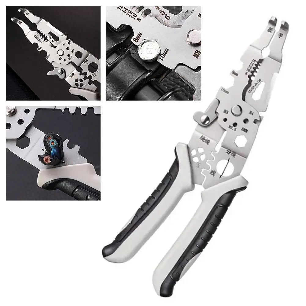 Sikunuo | Heavy-Duty Industrial-Grade Multi-Purpose Wire Stripping Tool