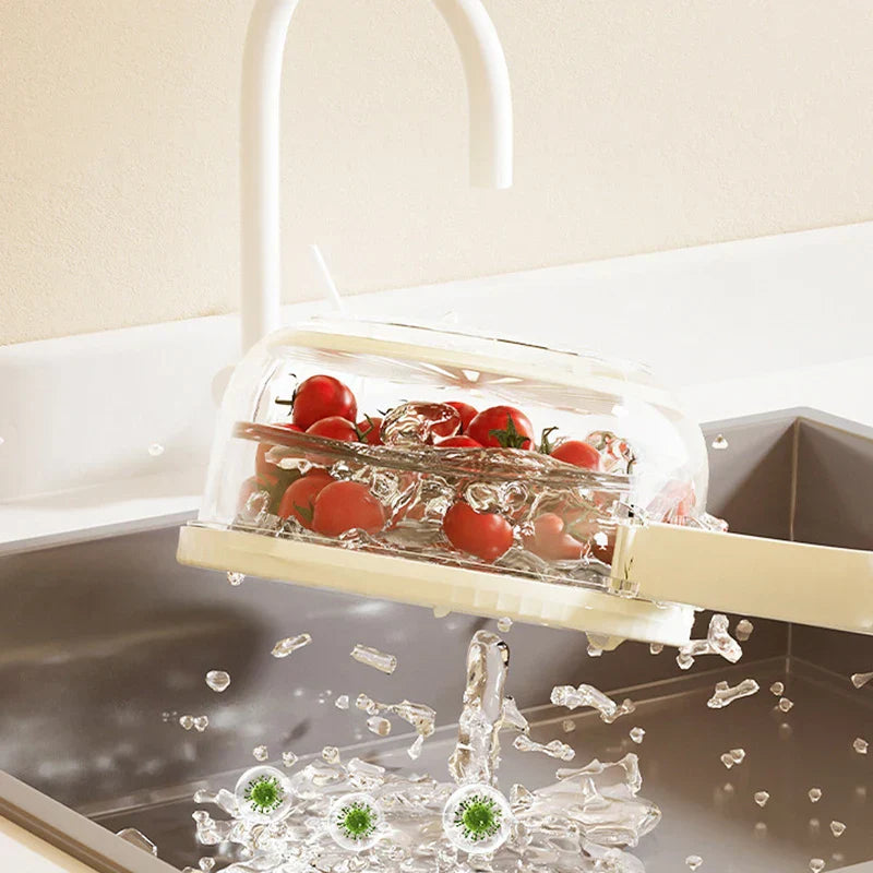 Sikunuo | Space Saving Vegetable Fruit Drainer Basket