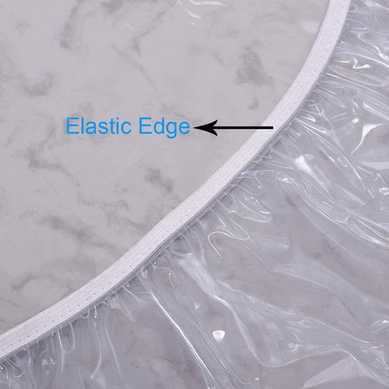 Sikunuo | Transparent PVC Waterproof Long Life Protective Table Cover