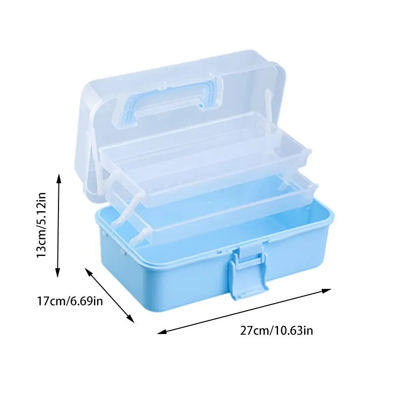 Sikunuo | Three Layer Multi-Use DIY Craft Storage Box