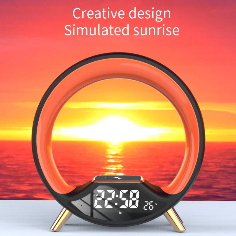 Sikunuo | Ultimate Bedroom Atmosphere Multifunctional Speaker Night Lamp