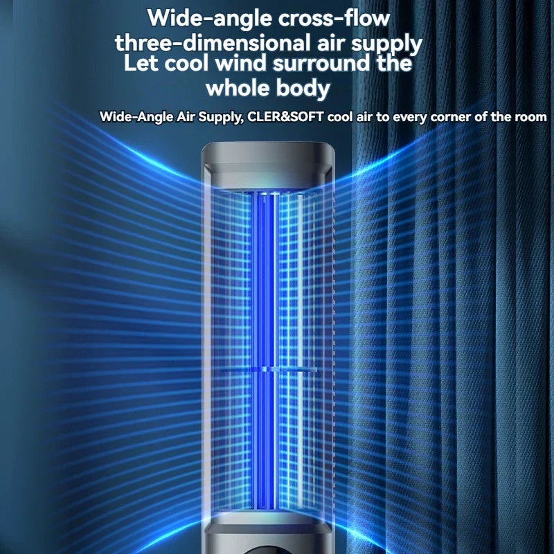 Sikunuo | Towerless Ultra Cool Air Conditioning Desktop Fan