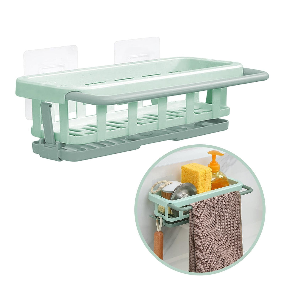 Sikunuo | Handy Multipurpose Sink Organizer Storage Rack