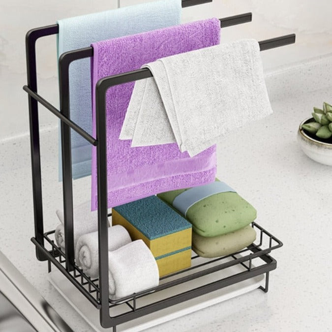 Sikunuo | Kitchen Sink Detachable Organizer Rack