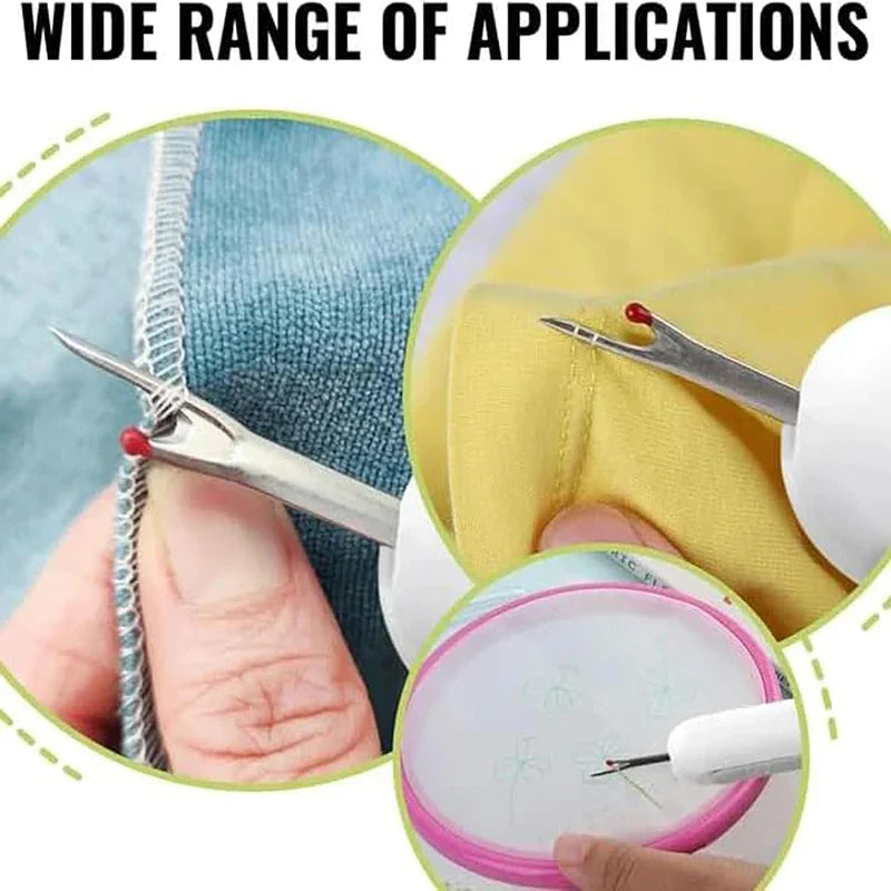 Sikunuo | Dual-Purpose Needle Threader Seam Ripper Tool