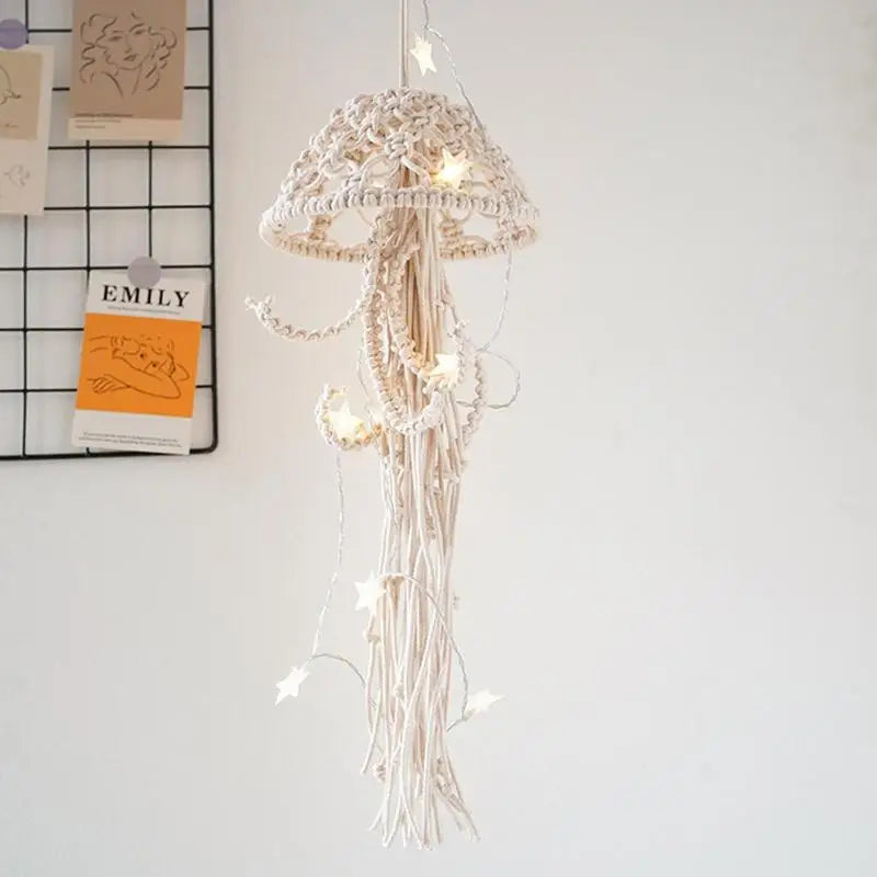 Sikunuo | Artistic Jellyfish Dream Catcher Handmade Lamp