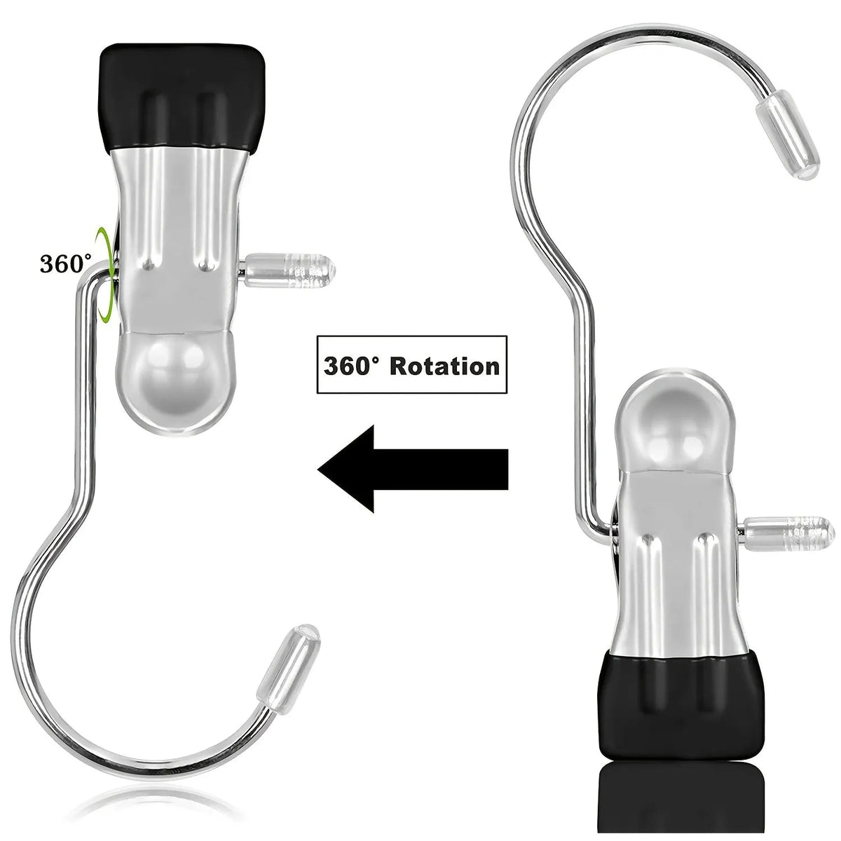 Sikunuo | Clip Swift Stainless Steel Hanger Hooks