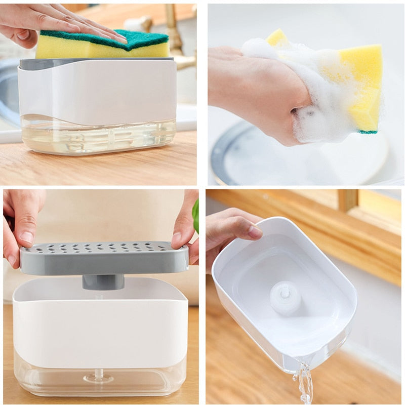 Sikunuo | Push Style Kit Dish Soap Dispenser
