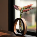 Sikunuo | Nordic Style Oval Frame Tube Vase