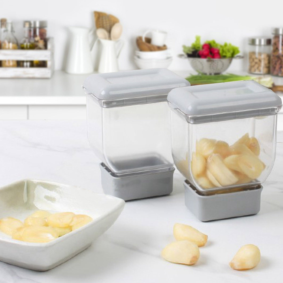 Sikunuo | Stainless Steel Manual Garlic Slicer