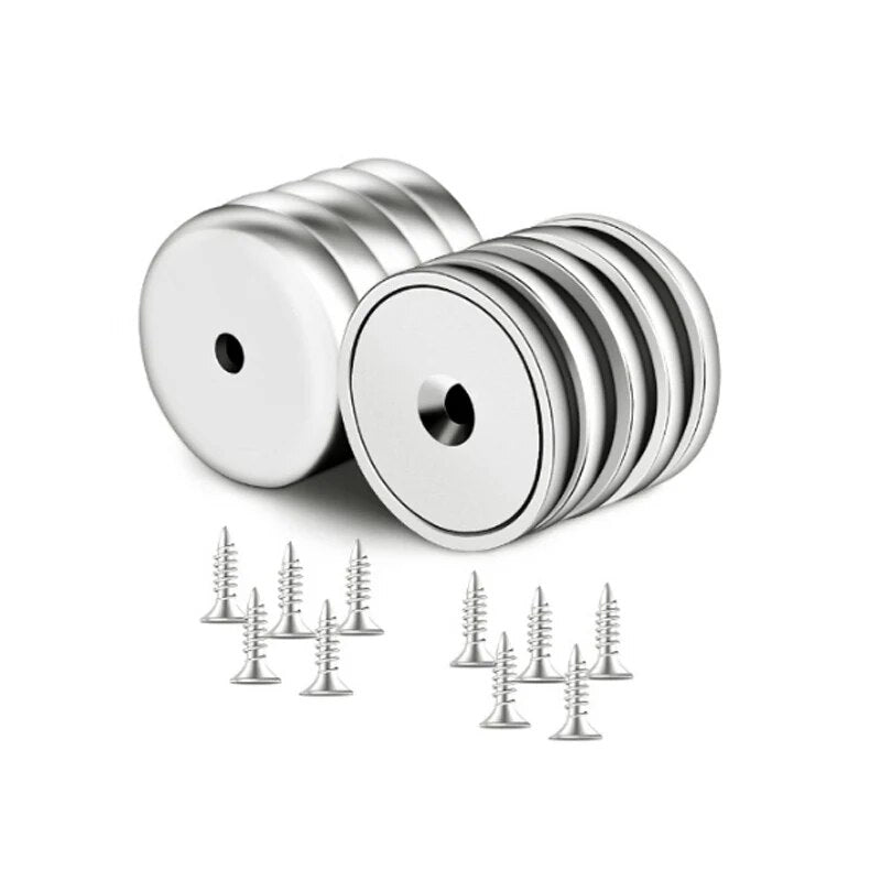 Sikunuo | Strong Hold Round Base Mountable Magnet