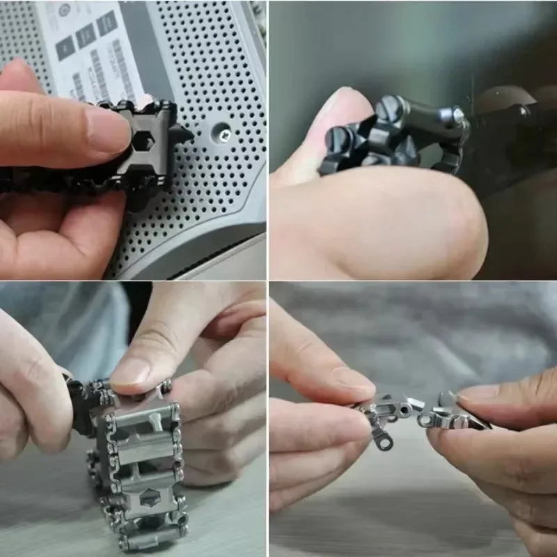 Sikunuo | Stainless Steel Multi Tool Bracelet