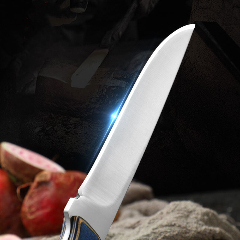 Sikunuo | Stainless Steel Durable Wood Handle Knife