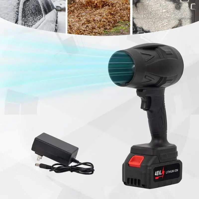 Sikunuo | Powerful Battery Blower – Effortlessly blows away leaves, dust & dirt!