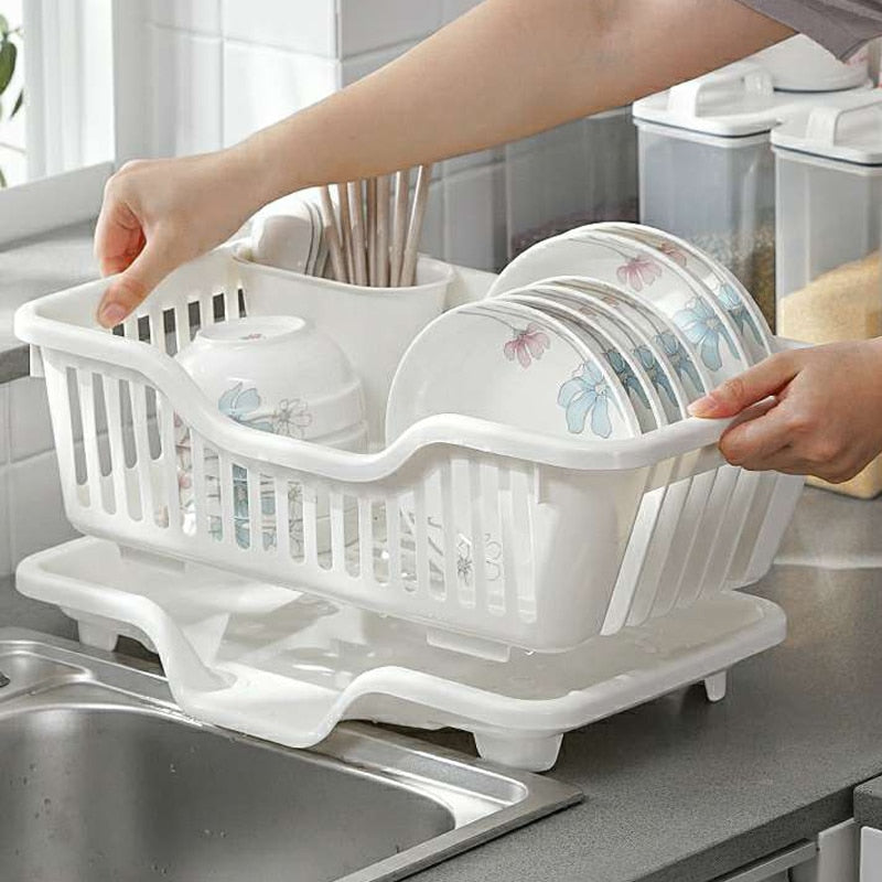 Sikunuo | Kitchen Countertop Dish Drainer Rack