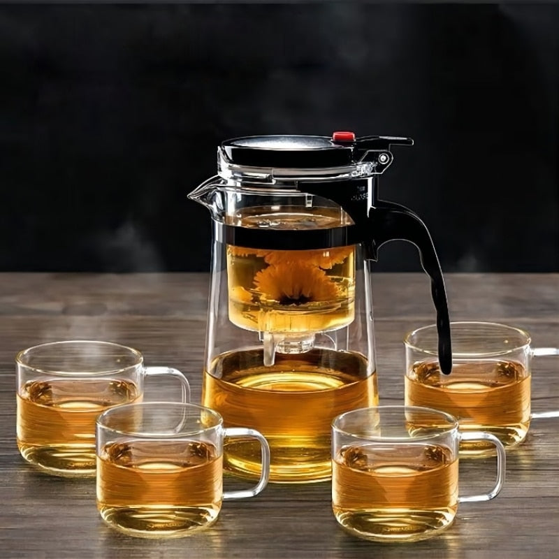 Sikunuo | TeaTime Heat Resistant Glass Teapot