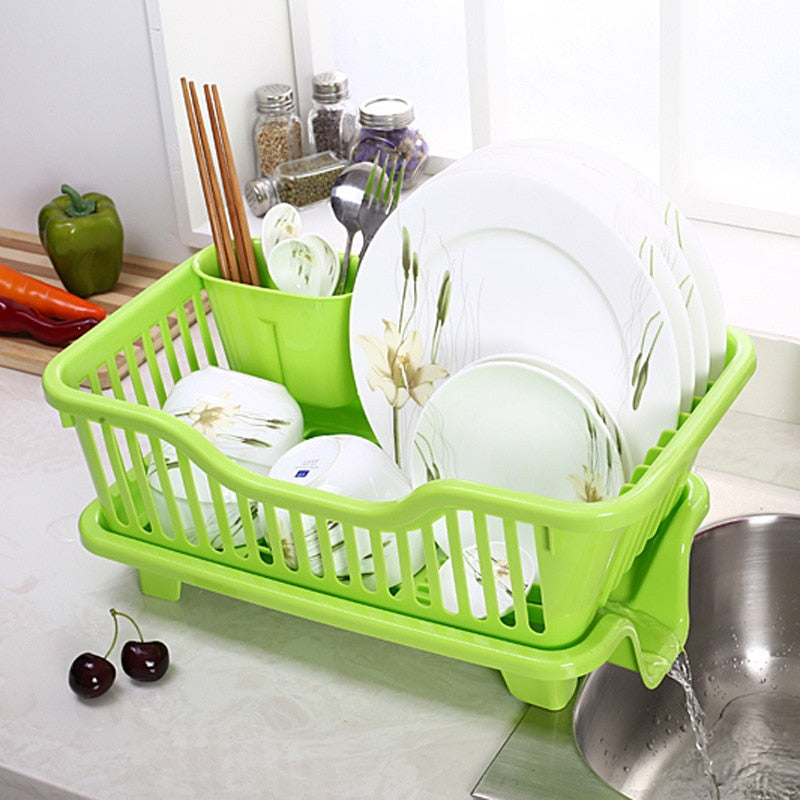 Sikunuo | Kitchen Countertop Dish Drainer Rack