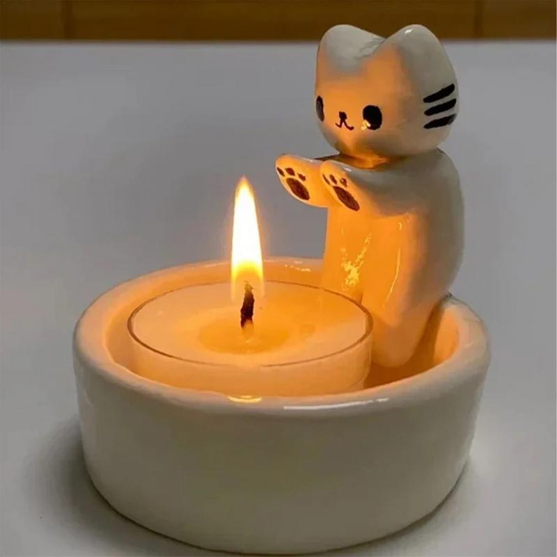 Sikunuo | Warm Cat Candle Holder