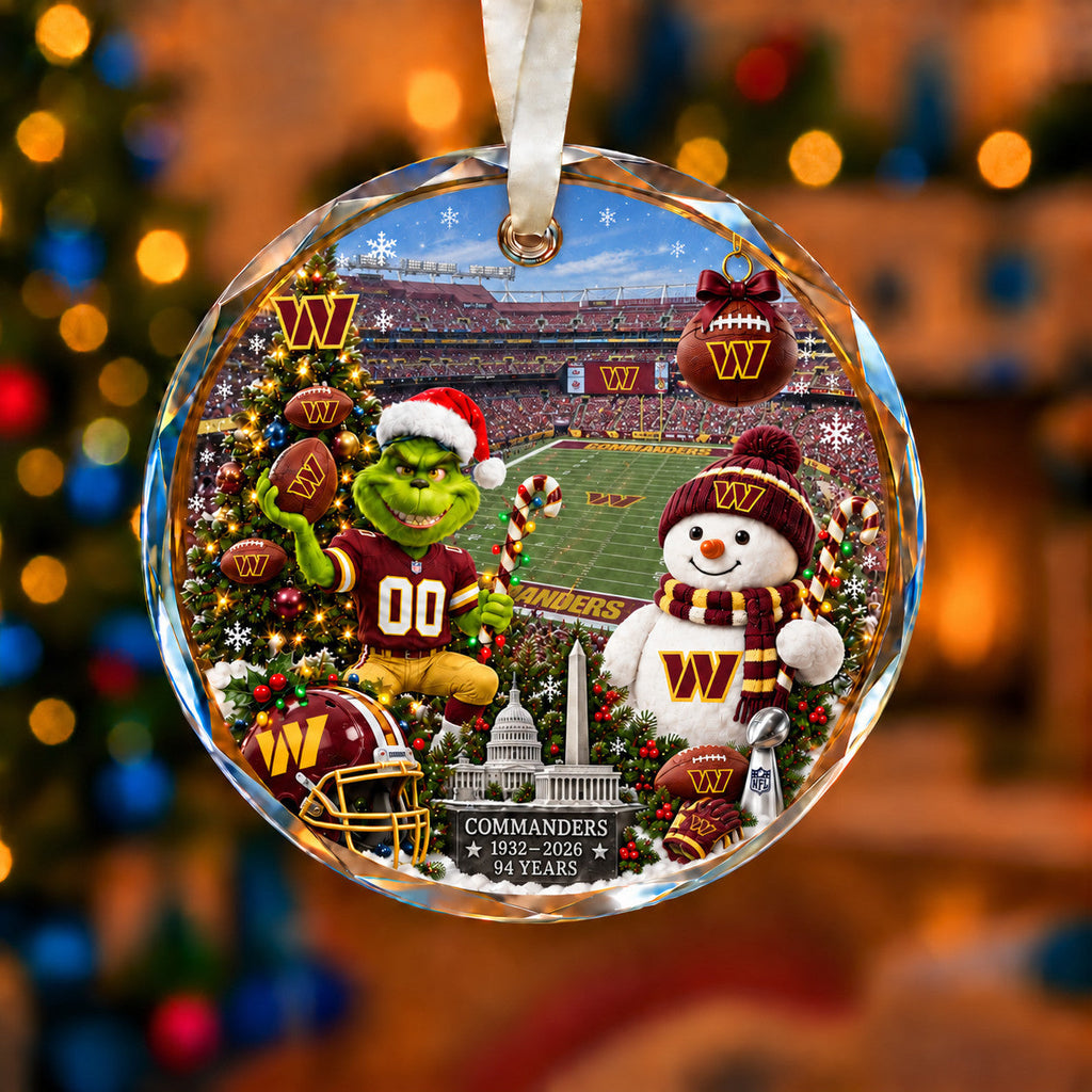 Football Teams Christmas Ornament – Acrylic Keepsake