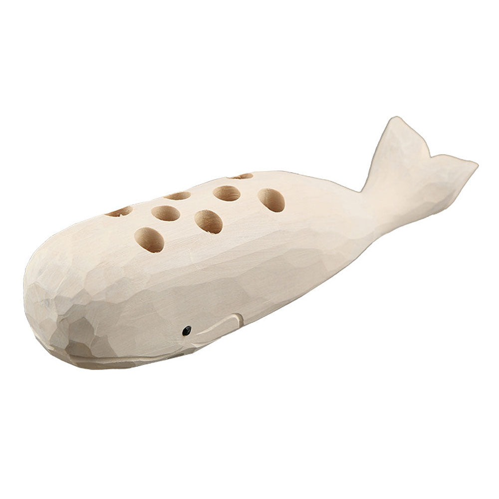 Sikunuo | Wooden Whale Creative Pen Holder