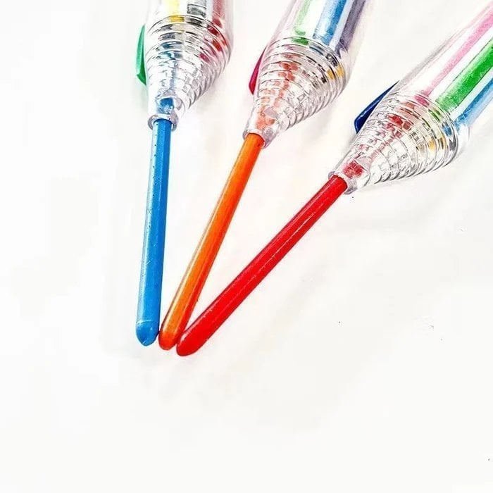 Sikunuo | 8-in-1 Colored Pencil for Kids – Compact, safe, versatile