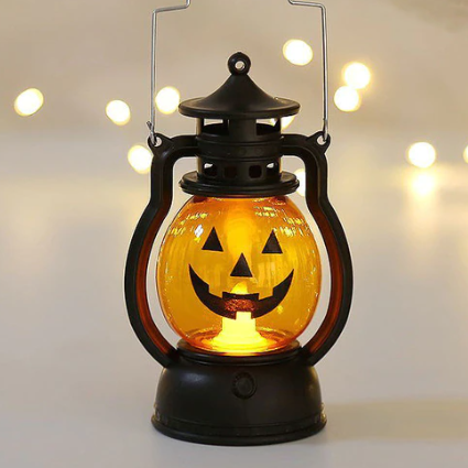 Sikunuo | Mini Halloween Scary Pumpkin Hanging Lamp