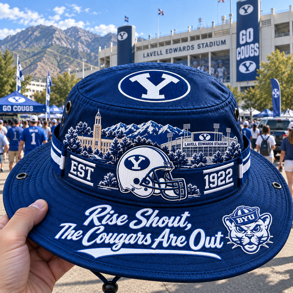 Rise Shout, The Cougars Are Out Boonie Hat