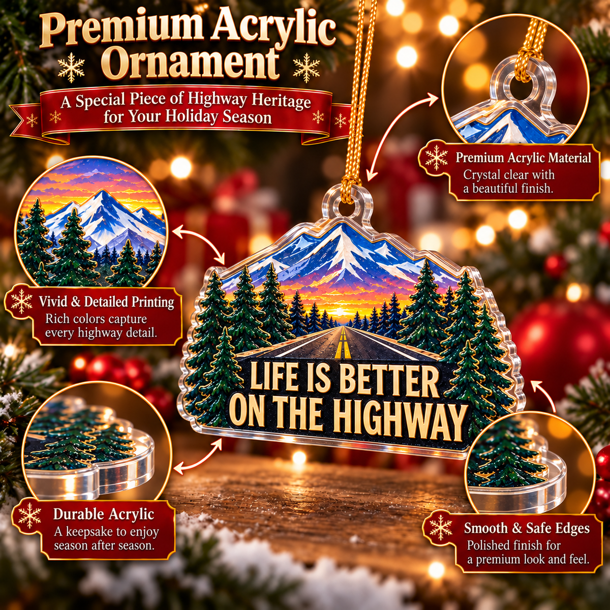 Trucker On The Way Christmas Advent Calendar