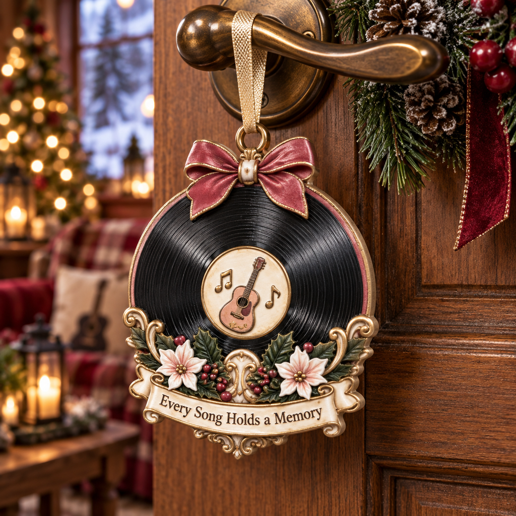 Country Music Queen Christmas Tribute Ornament