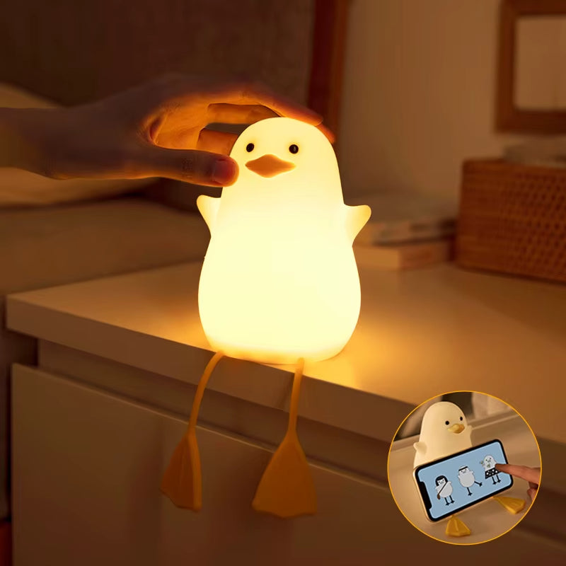 Sikunuo | Charming Duck Soft Glow LED Desk Lamp