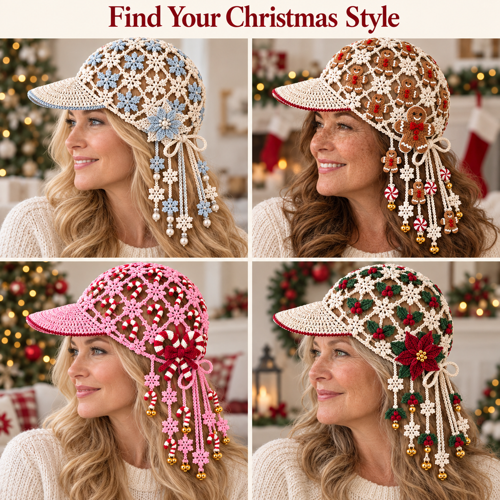 DIY Christmas Charm Crochet Cap Kit