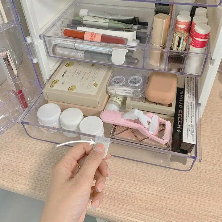 Sikunuo | Beauty Makeup Organizer Magnetic Storage Box