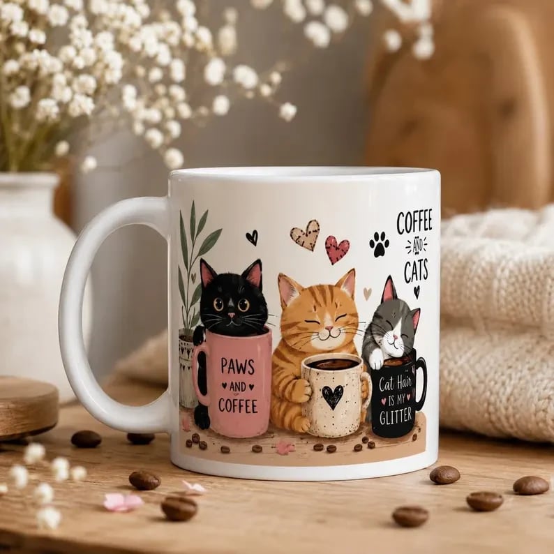 Cozy Cat Coffee Mug