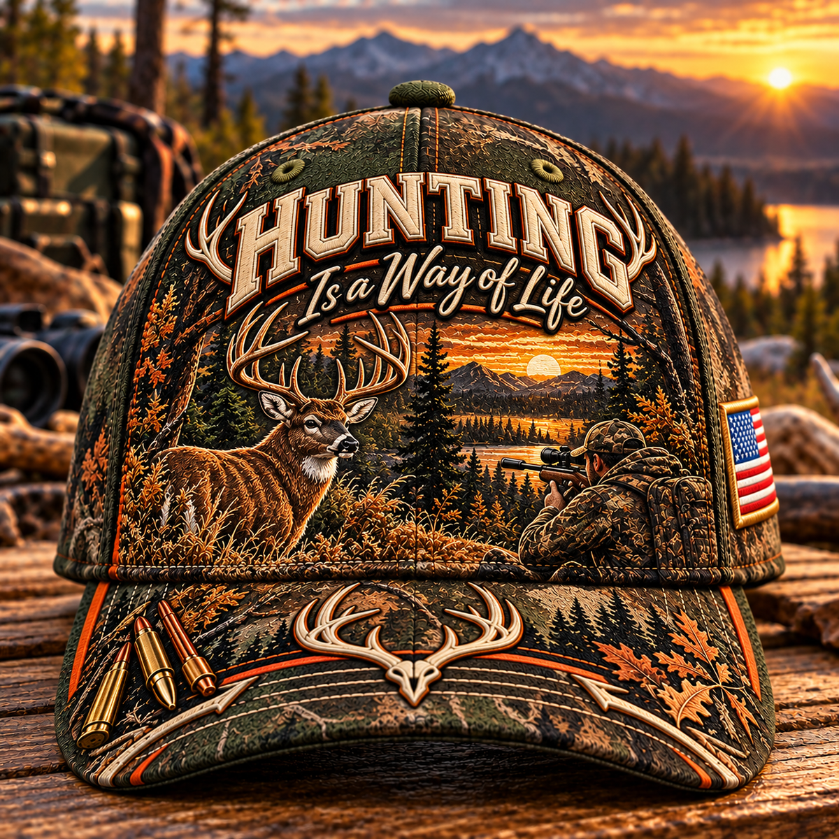 Hunting Is a Way of Life Baseball Cap