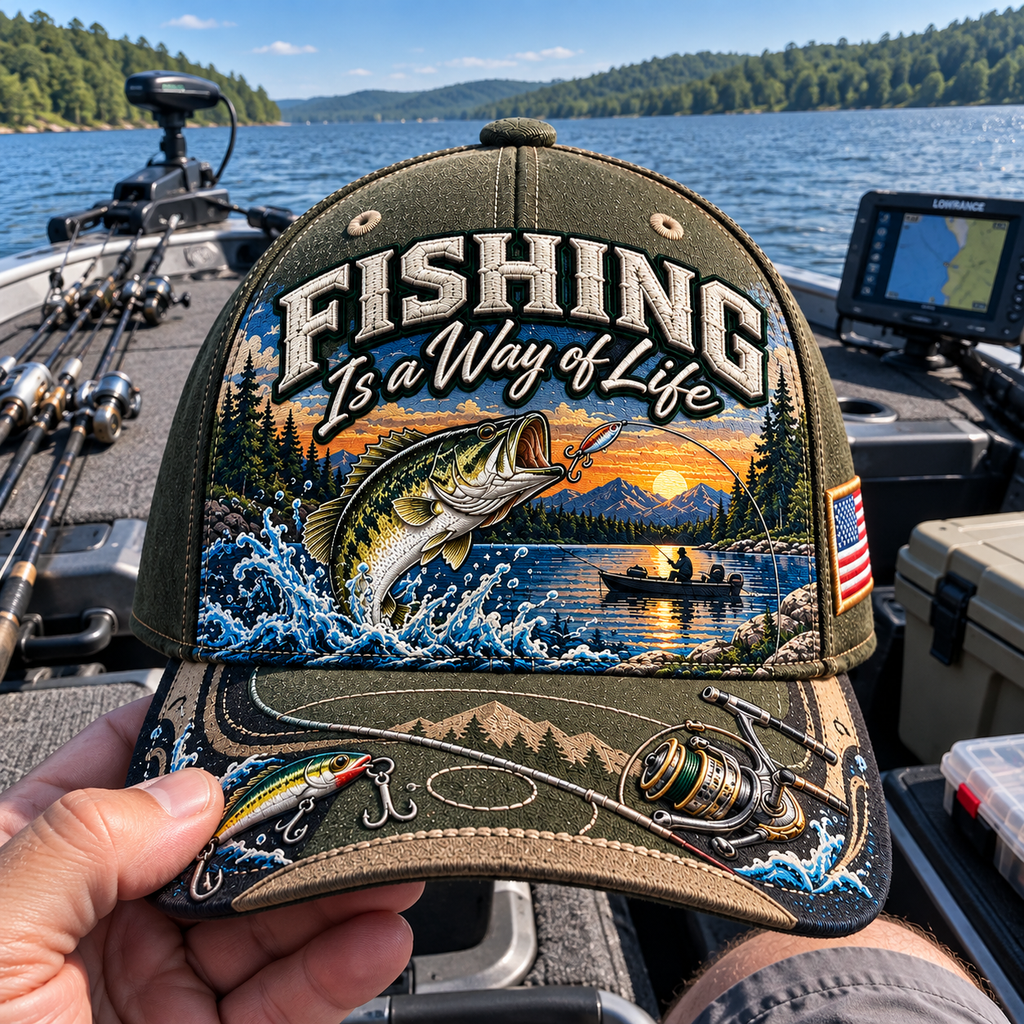 Fishing Is a Way of Life Baseball Cap