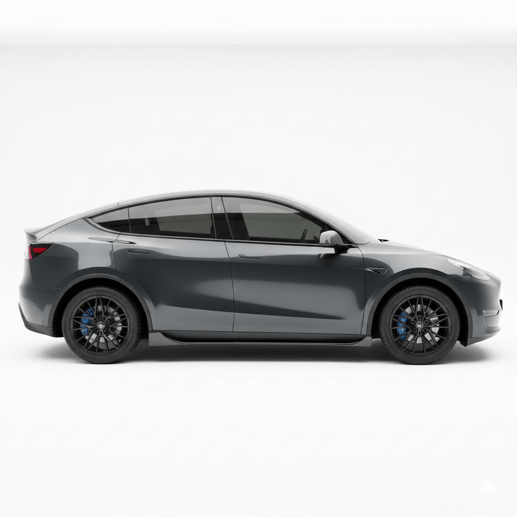 ABS Side Skirts Split Design for Tesla Model Y Juniper  | Sikunuo
