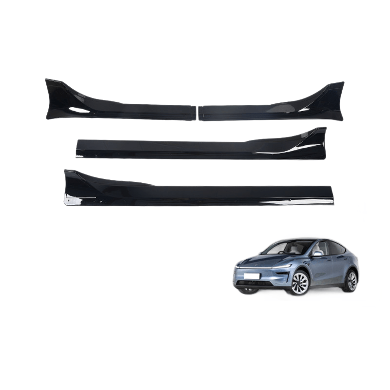 ABS Side Skirts Split Design for Tesla Model Y Juniper  | Sikunuo