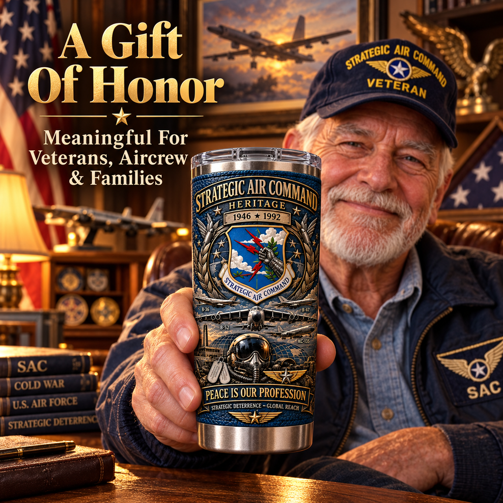 Strategic Air Command Heritage Insulated Travel Tumbler