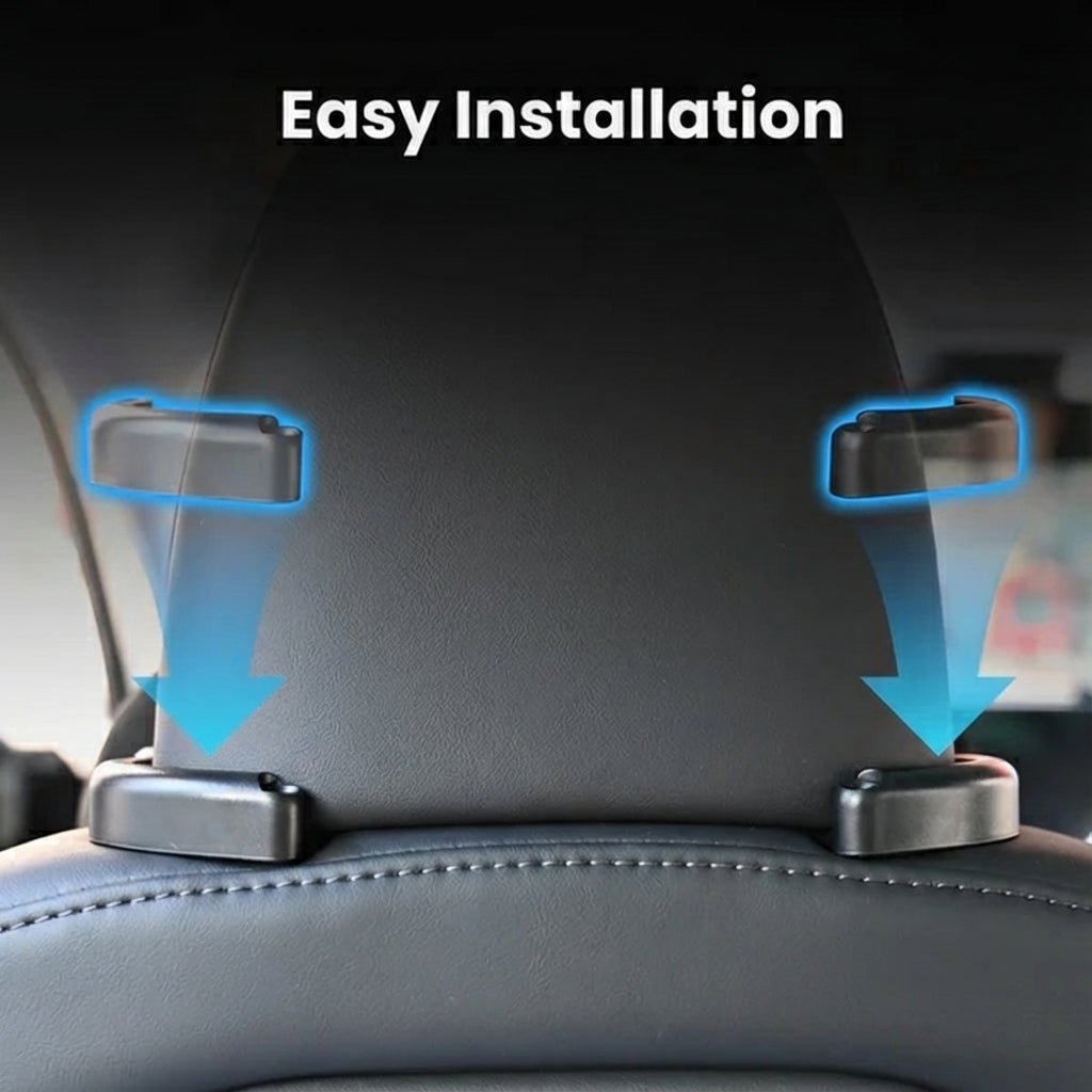 Adjustable SPA Memory Foam Headrest - 10cm Vertical Adjustment for Model 3/Y