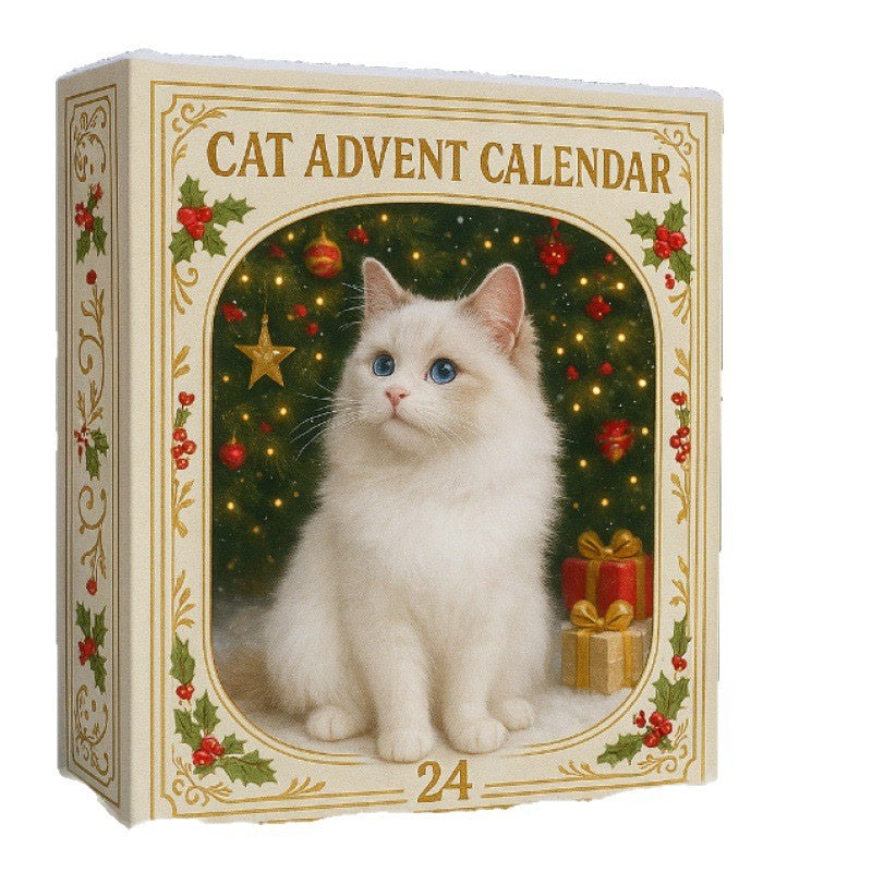 Advent Calendar for Cat Lovers 2026 - 24 Cat Ornaments