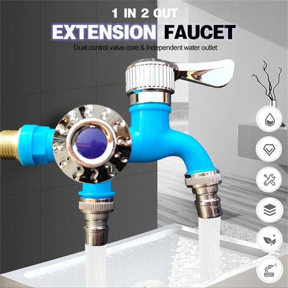 Sikunuo | Double Divider Universal Connector Faucet