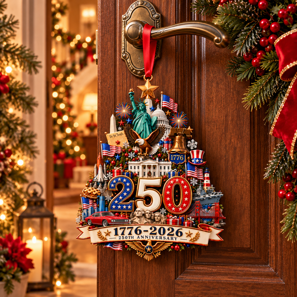 2026 250th Anniversary Christmas Ornament