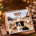 Cowboy Border Collie 2027 Calendar